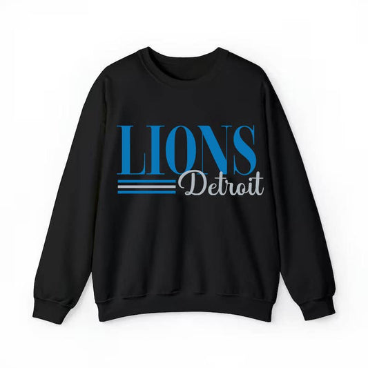 Detroit Lions Crewneck Retro