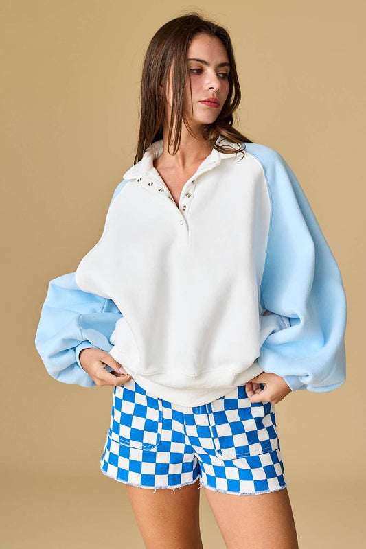 Sideline Snap Pullover