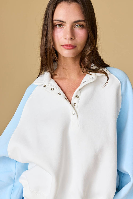 Sideline Snap Pullover