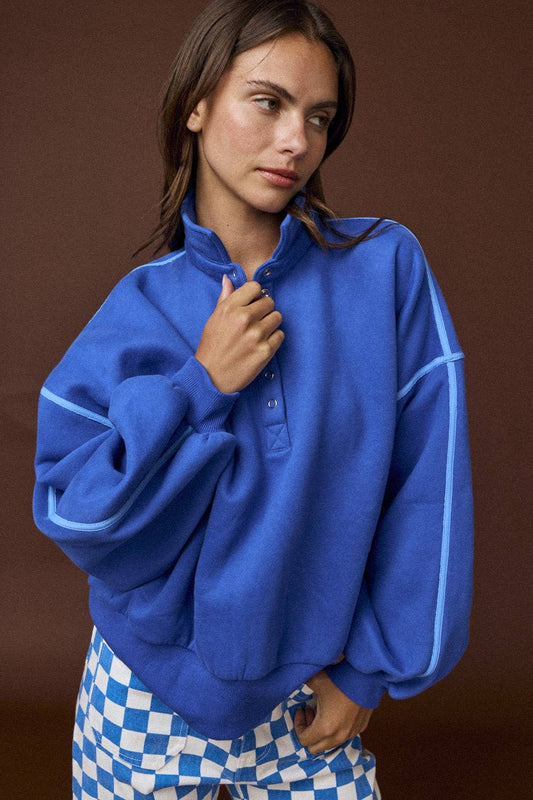 Sideline Snap Pullover