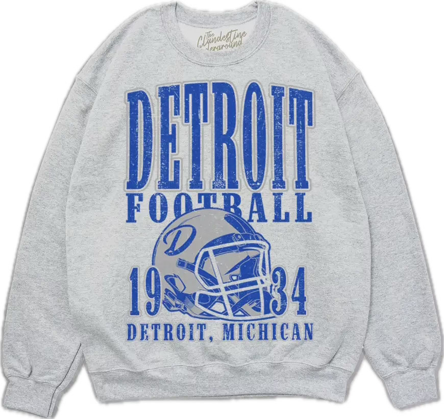 Detroit 90's Vintage Sweatshirt