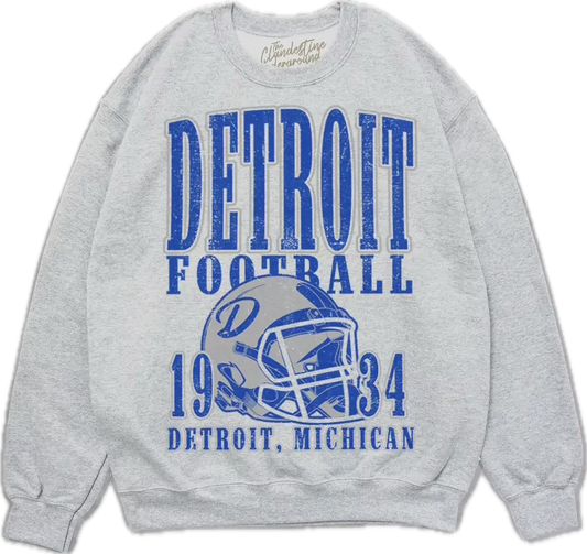 Detroit 90's Vintage Sweatshirt